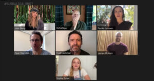 VIDEO | Ryan Reynolds y Sophie Turner interrumpen reunión de los  X-Men