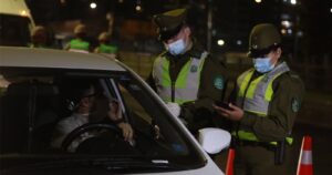 Carabineros detuvo a más de 1.600 personas y entregó casi un millón de permisos en las últimas 24 horas