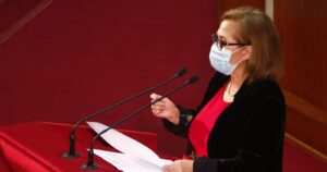 Cuenta Pública del Congreso: presidenta del Senado asume que 