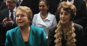 A los 93 años murió Ángela Jeria, madre de la ex Presidenta Michelle Bachelet