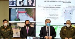 Blumel tras balance por violenta noche: 