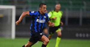 Alexis Sánchez fue titular en la victoria de Inter de Milán sobre Napoli