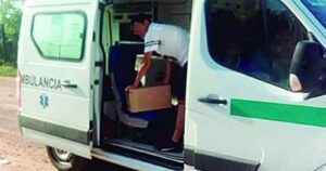 Cuarentena en Argentina: Ambulancia realizaba 