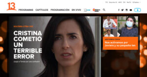 Sitios web de Canal 13 lideran ranking de audiencia digital durante mayo