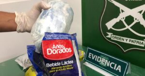 Antofagasta: sujeto transportaba más de tres kilos de droga en envases de leche y puré