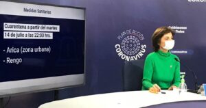 Minsal reporta 3.012 nuevos casos y anuncia cuarentenas para Arica y Rengo
