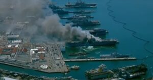 VIDEO - Estados Unidos: 18 marineros quedaron heridos tras incendio de buque en San Diego