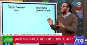 VIDEO - Fundación Sol rechaza que fondos de AFP sean inexpropiables: 