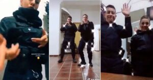 VIDEO - Sancionan a tres policías por grabarse en Tik Tok dentro de una comisaría de Argentina