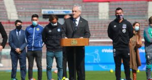 Presidente Piñera anuncia el regreso del fútbol para el 29 de agosto