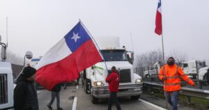 VIDEOS - Paro camionero: rutas 68, 78 y 5 Sur están parcialmente bloqueadas