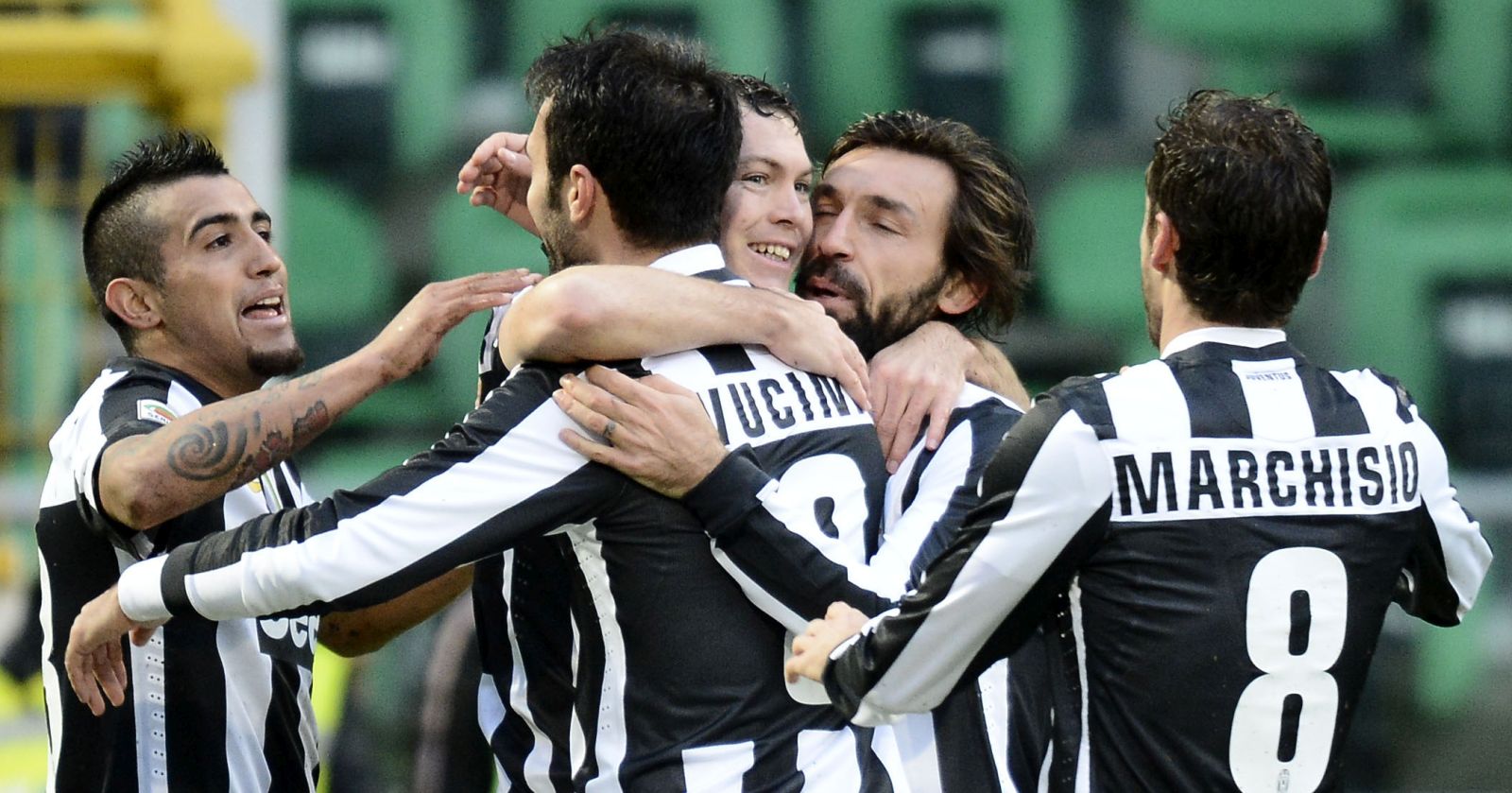 Pirlo Buffon Arturo Vidal