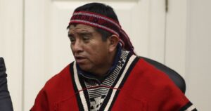 Lonco Aniceto Norín en alerta tras incendio cerca de sus tierras: 