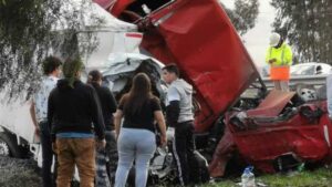 Accidente de tránsito en Autopistal del Sol deja al menos cinco fallecidos