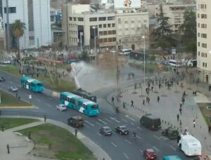VIDEO - Gustavo Gatica: protestas en Plaza Italia por formalización de ex carabinero