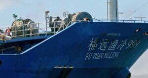 Flota pesquera china cerca de Galápagos aumentó a más de 300 buques