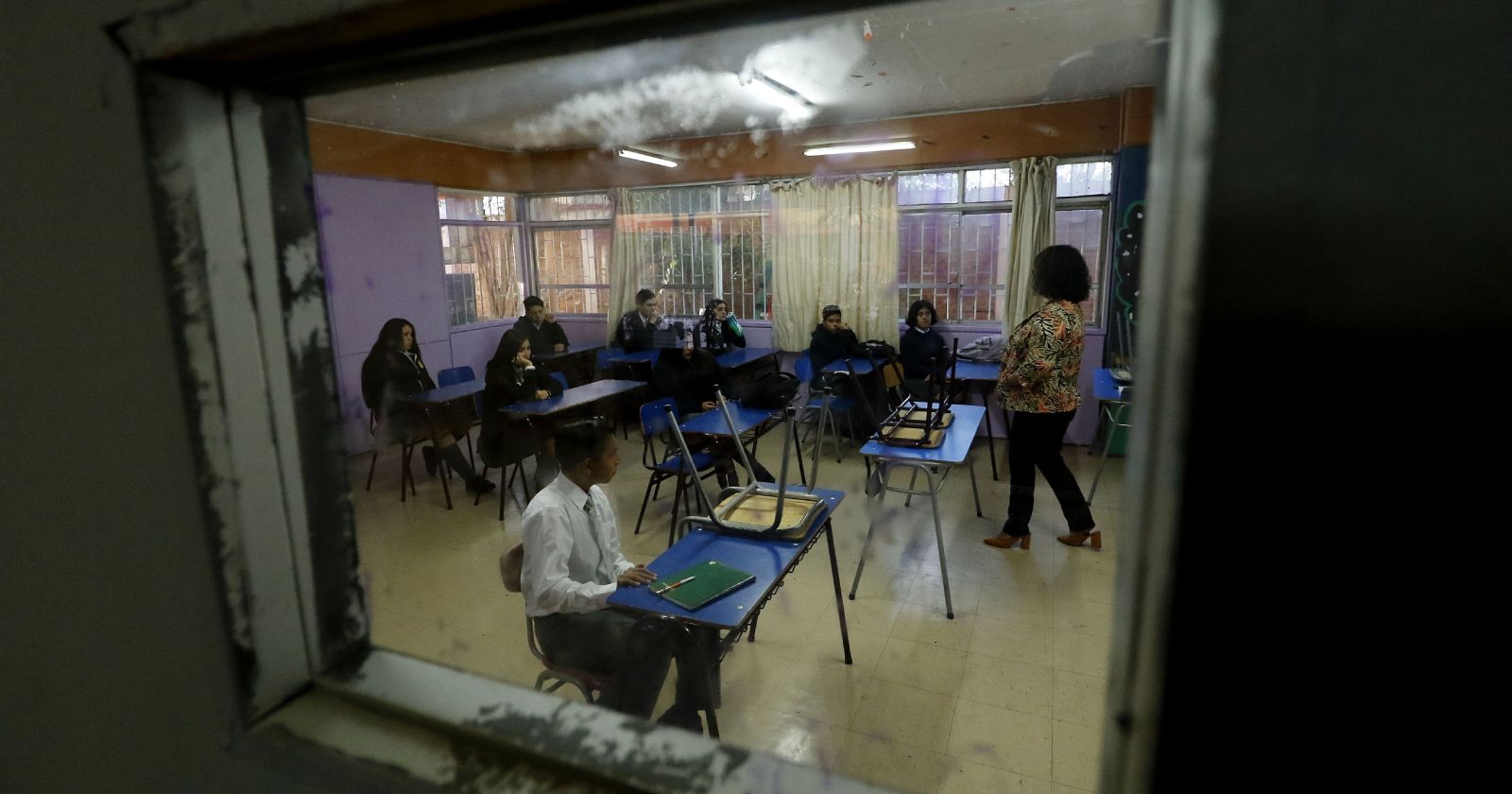corte colegio Copiapó