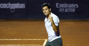 Cristian Garin se instaló en cuartos de final del ATP 500 de Hamburgo