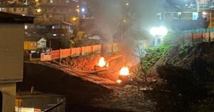 Investigan incendio de máquinas de construcción en terreno destinado a viviendas sociales en Viña del Mar