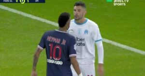 Neymar acusó racismo por su expulsión en el clásico PSG-Marsella