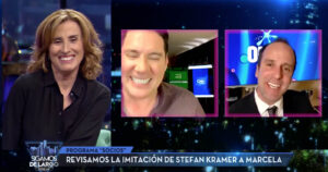 Marcela Cubillos habló por primera vez de las imitaciones de Stefan Kramer
