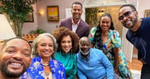 Will Smith mostró la reunión del elenco de El Príncipe del Rap