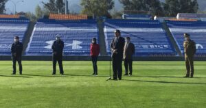 Autoridades inspeccionaron San Carlos de Apoquindo por el clásico universitario