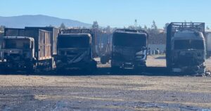 Camioneros recordaron que su paro solo está 