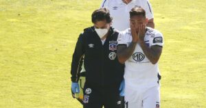 Más problemas para Colo Colo: Marcos Bolados sufrió un esguince de rodilla y será baja por al menos un mes