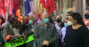 PC anuncia que seguirá movilizado en las calles tras triunfo del Apruebo