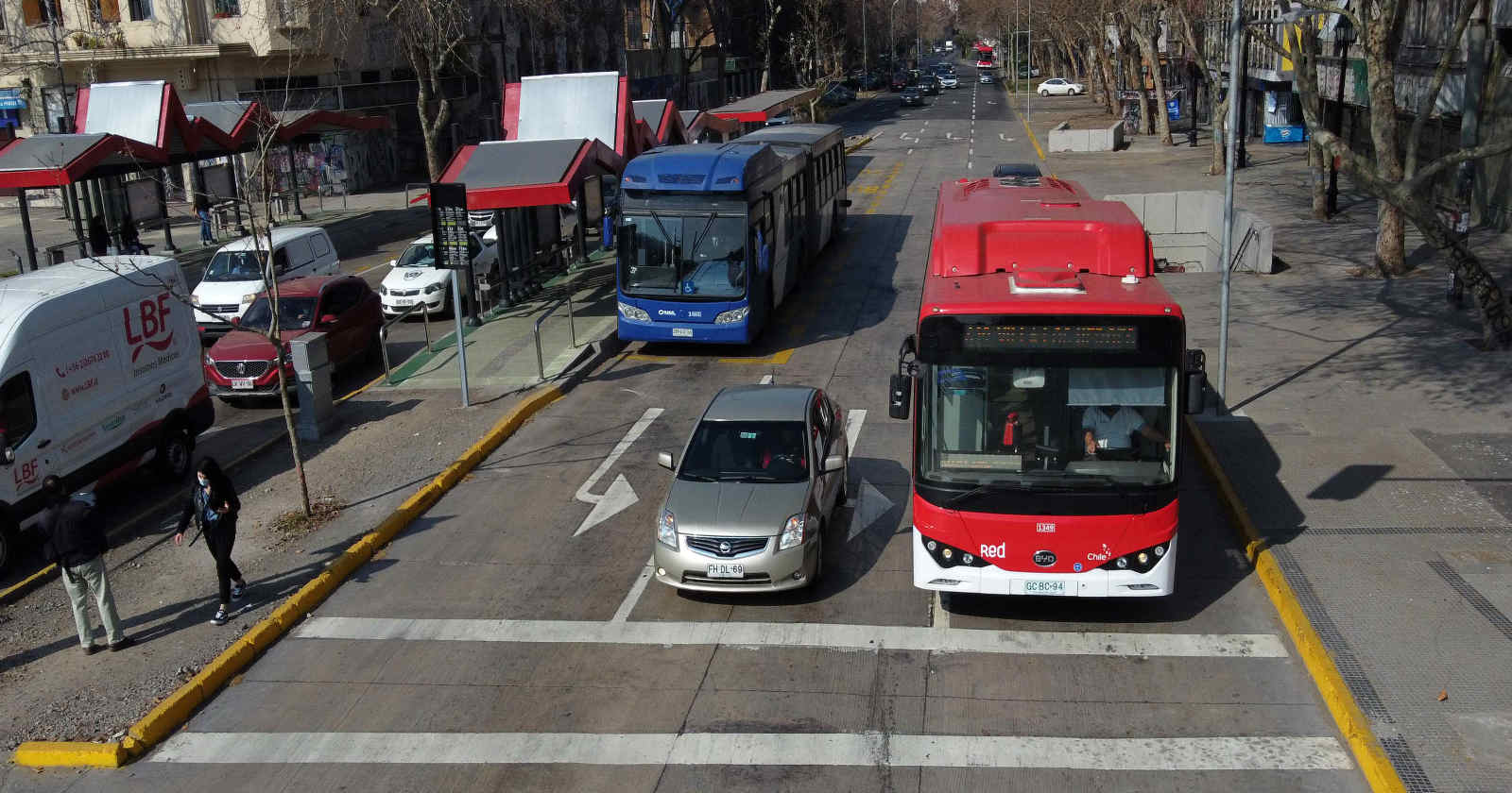 buses estallido social