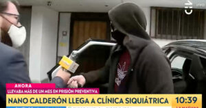 VIDEO - Captan a Nano Calderón ingresando a clínica psiquiátrica en Vitacura