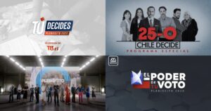 La televisión chilena se alista para el plebiscito