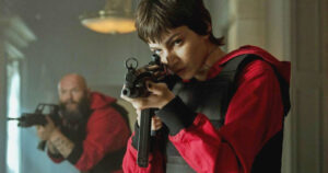 ¡Spoiler!: filtran imágenes de la nueva pareja de Tokio en La Casa de Papel