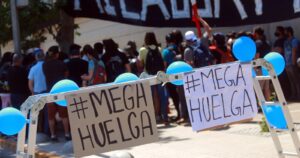 Trabajadores de Mega ponen fin a huelga tras dos semanas de paralización