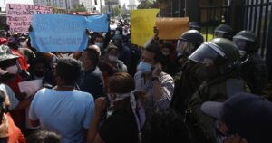 Manifestaciones de comerciantes ambulantes se tomaron la Alameda