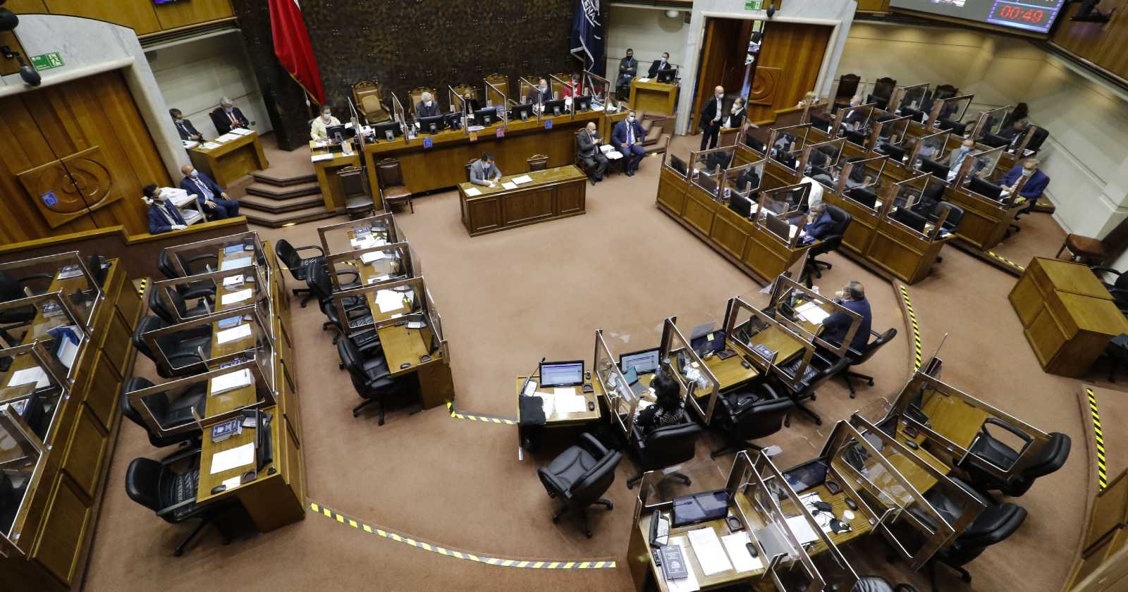senado aprueba retiro Gobierno