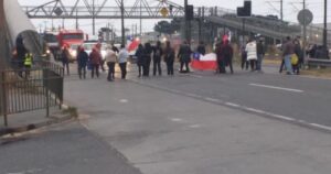 Comerciantes de Coronel protestaron para pedir fin de la cuarentena