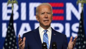 Joe Biden por acusaciones infundadas de Donald Trump: “Nadie nos quitará la democracia