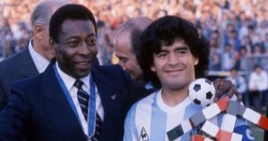 El emotivo mensaje de Pelé a Maradona: 