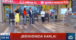 Con abrazos incluidos: Karla Constant regresó este lunes al Mucho Gusto