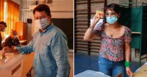Claudio Orrego y Karina Oliva se imponen con resultados parciales en la Región Metropolitana
