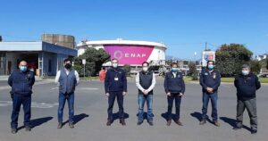 Armada renueva por segundo año el Certificado de Seguridad del Terminal Marítimo de Enap en Quintero