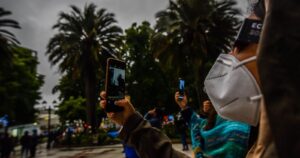 FOTOS - Las reacciones en redes sociales que dejó el eclipse solar