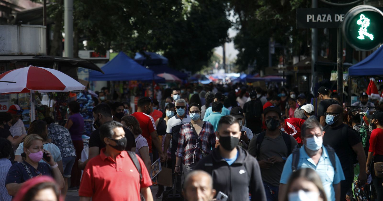 Región Metropolitana casos nuevos