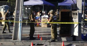 Detienen a sujeto que era el blanco de la balacera en Plaza de Maipú