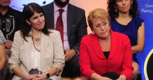 Michelle Bachelet entrega su apoyo a opción presidencial de Paula Narváez