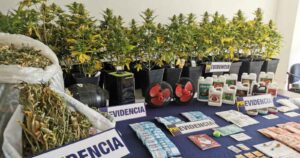 Detienen a sujeto que vendía drogas en tarjetas de Navidad en Concepción