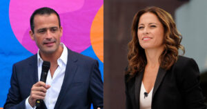 Iván Núñez celebra la llegada de Constanza Santa María a TVN: 