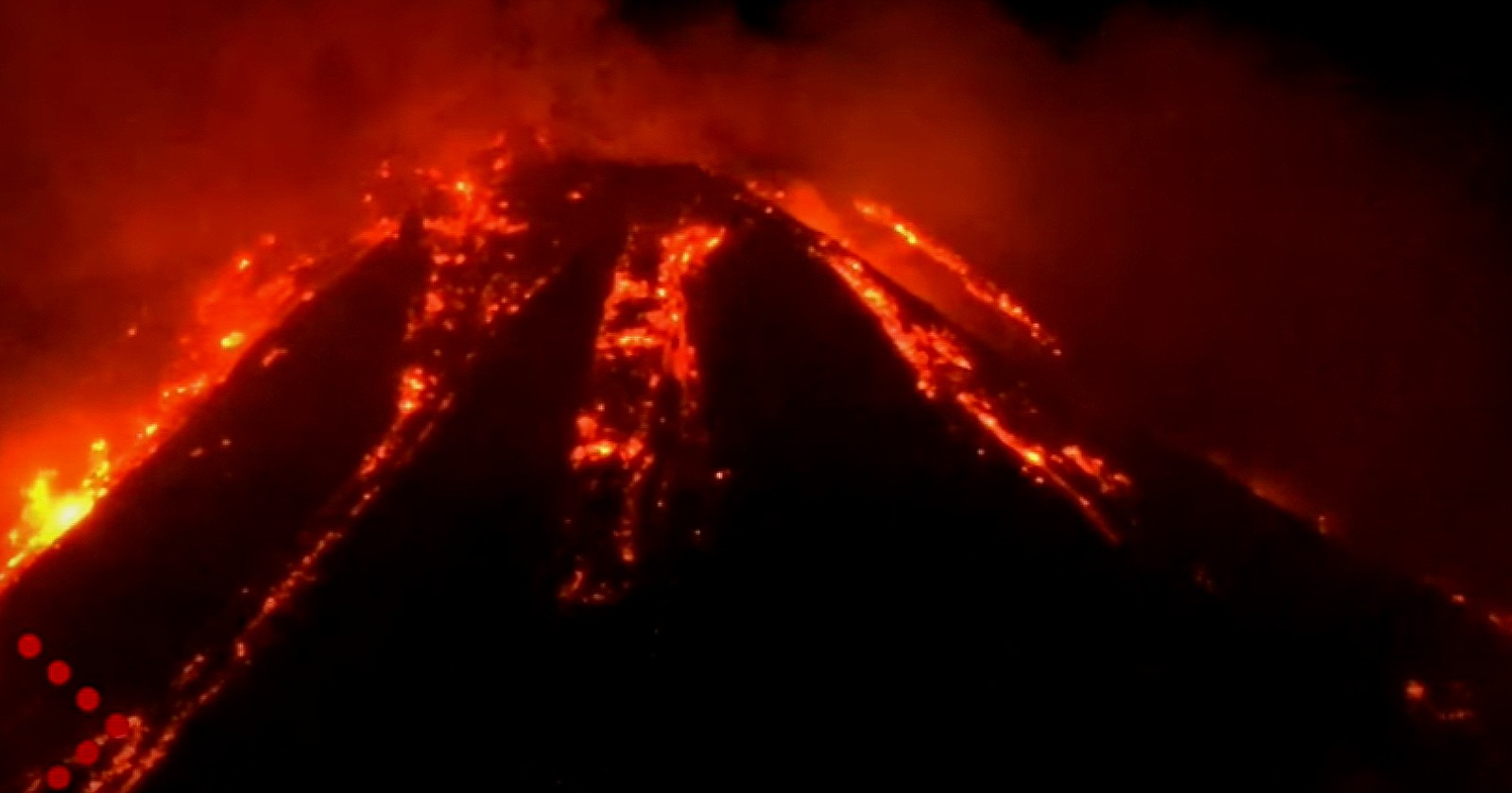 Erupción volcán Etna